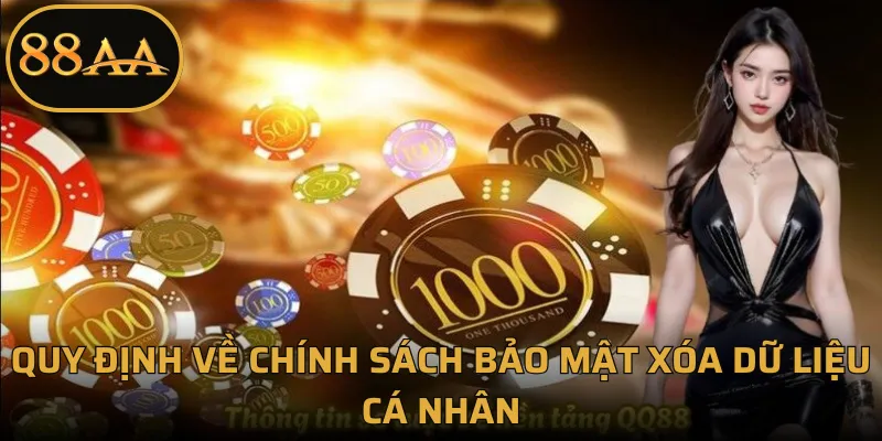 Quy định về chính sách bảo mật xóa dữ liệu cá nhân