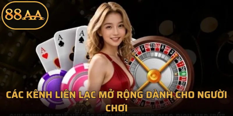 Các kênh liên lạc mở rộng dành cho người chơi